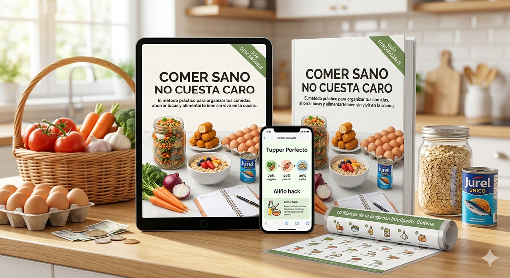 El Método Paso a Paso para Comer Saludable Gastando Menos y Cocinando Más Rápido