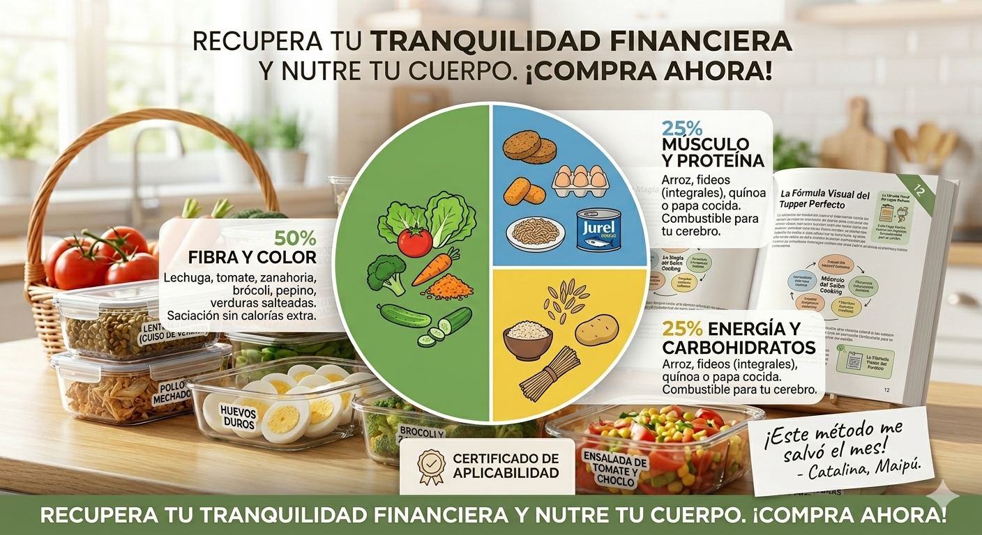 El Método Paso a Paso para Comer Saludable Gastando Menos y Cocinando Más Rápido